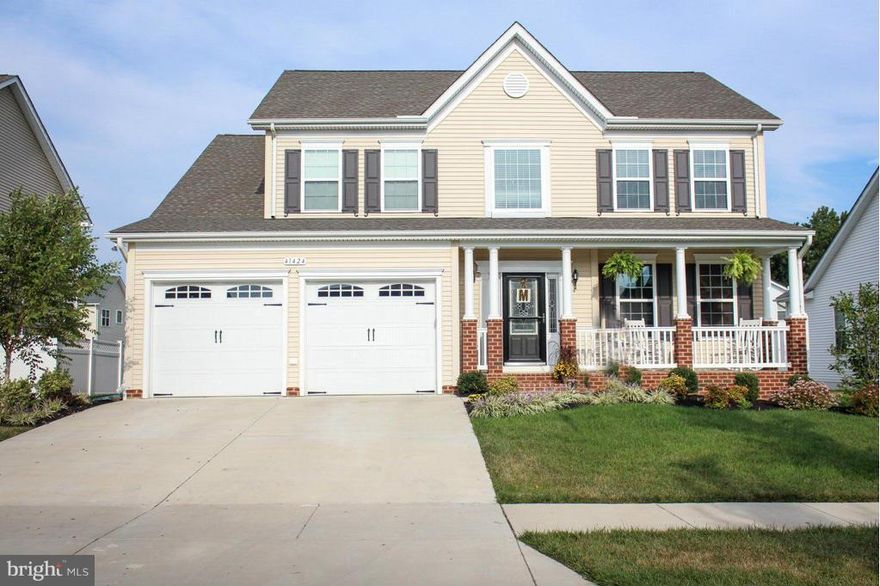 Beautiful colonial w/every feature you could possibly want in a home.  Gourmet kitchen w/island, granite counters, upgraded appliance package, hardwood floors,  master bath includes deluxe shower & soaking tub, large bedrooms, finished basement w/built in book cases, seating & Murphy Bed, Theater Room, stamped concrete patio w/stone fire pit & stone benches, shed & 2 car garage.