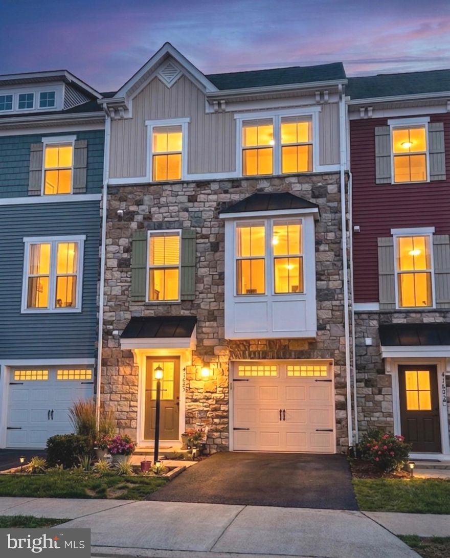 Welcome to 41685 Overmyer Terrace, a  three-level interior townhome located in the highly sought-after Dulles Farms community in Aldie.
The entry level features a spacious recreation room, perfect for a secondary living area, home office, or flex space complete with a convenient half bath. The main level offers a bright and open-concept layout ideal for both everyday living and entertaining. The kitchen serves as the heart of the home, flowing seamlessly into the expansive living and dining areas, along with an additional half bath for guests.
Upstairs, the upper level boasts three comfortable bedrooms and two full bathrooms, providing ample space for relaxation and privacy.
Enjoy all that Dulles Farms has to offer, including community pools, parks, clubhouses, walking trails, sports courts, and year-round events. Ideally located just minutes from John Champe High School, this home offers the perfect blend of comfort, convenience, and community living.