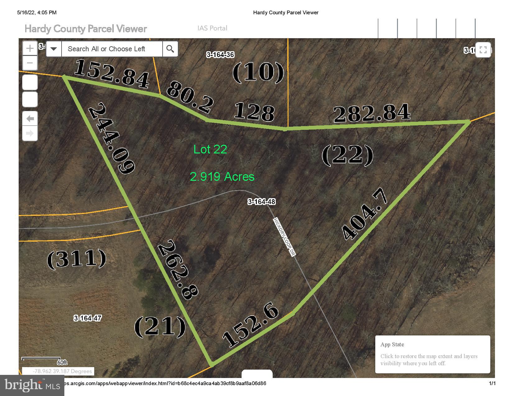 HICKORY KNOLL - Land