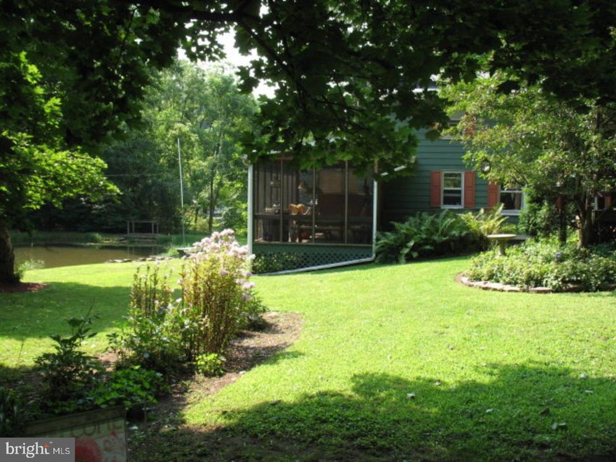 Charming country home on 2.4 acres with bass filled pond. Situated just behind the Blue Mountain High School. Beautiful hardwood floors throughout, and lots of windows to enjoy plenty of sunlight. Lovely screened-in porch just off the kitchen area to entertain or just relax and enjoy the views. Large 38 handle eat-in kitchen for family gatherings with new floor, countertops and hardware. Spa-like bathroom with wainscoted walls and double vanity sink. Full attic and large attached shed for plenty of storage. Away from it all in the country, but yet close to all conveniences. Mailing Address Continued: Orwigsburg Amp: 100
