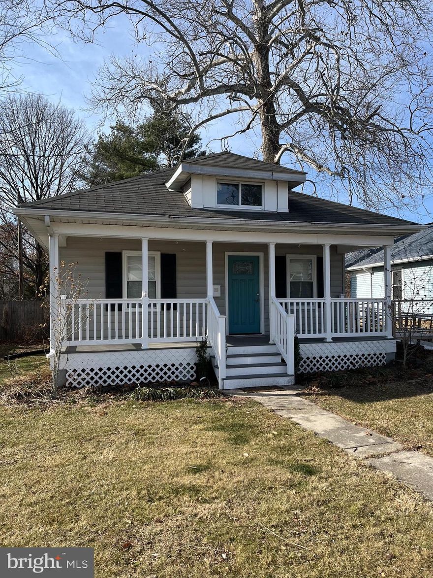 This home showcases  updated kitchen with white cabinetry,  granite countertops,  stainless steel appliances and  beautiful subway tile backsplash. Other  Updates include: Full width Front and Rear Deck -2018, New HVAC-2018,  recessed lighting and remodeled full bath!  Newer double pane, replacement  windows, engineered wood floors and  crown molding thru-out, this home is turn key and everything you need!  Even  a Handicap  ramp to the front porch.  Spacious  backyard area that is fully fenced for pets  or children   and  shaded by giant trees.  Storage shed new in 2022.  Assumable FHA mortgage at 2.9%.  Close to Amtrak / MARC station,  95,  Rt. 40,  and APG.