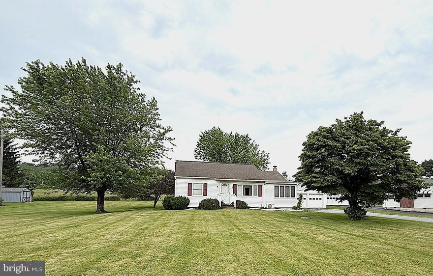 Highest and best by Tuesday 5:00 FLAT STANLEY WOULD LOVE IT HERE! A ranch home with two bedrooms, redone bathroom with walk in shower, a warm sunny sun room, 2 car garage, laundry on the first floor, and a expansive but flat yard make it easy living in pastoral West Penn Township. There is also a partially finished basement, two mini splits, a generator, and a covered patio overlooking that beautiful back yard. Well situated between Lehighton and Tamaqua you are not far from any commute, shopping, restaurants, and hospital. Make your offer before Flat Stanley makes his way to this one.