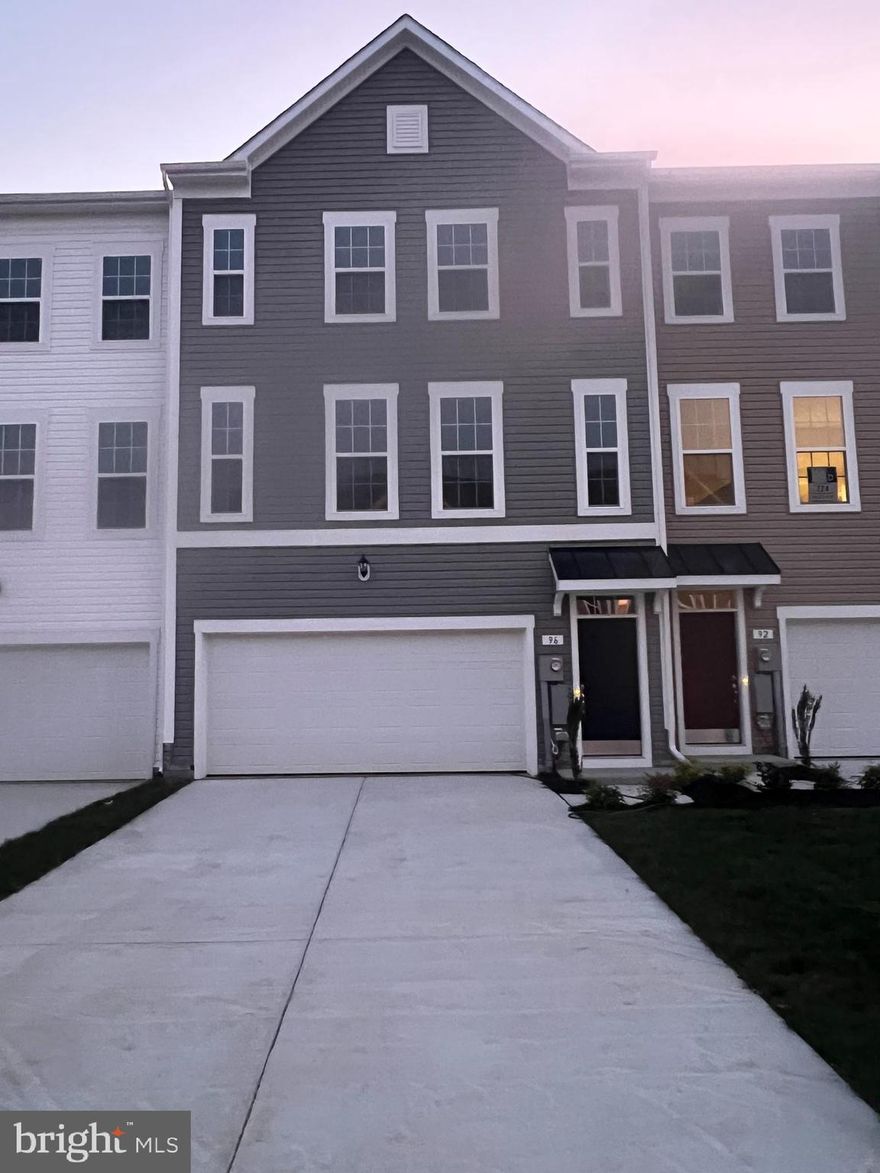 Ready to Move In! Overlook at Riverside - Brand New Townhome

This stunning townhome features 4 bedrooms and 4 baths. Upon entry, you'll find a finished bedroom with a half bathroom and a 6-foot extension, adding extra space. The main level boasts luxury vinyl plank flooring throughout, a spacious living room with a powder room, and an eat-in kitchen with an island, granite countertops, stainless steel appliances, and a spacious deck.

The primary suite includes a generous walk-in closet and an en suite bath with a dual sink vanity and an oversized seated shower. The upper level is completed by two secondary bedrooms, a full bath, a linen closet, and a centrally located laundry room.

Additional features include a double car garage, a large driveway that can accommodate four cars, and additional guest parking. The community offers free amenities such as a dog park, children's park, basketball court, tennis court, and recreation area.

Located in a prime spot for I-81, Rt 11, and I-70 commuters, this home offers mountain views, is within walking distance to shopping and restaurants, and provides access to Spring Mills schools. It's also close to the interstate and just minutes from the MD line. This rental won't last long!