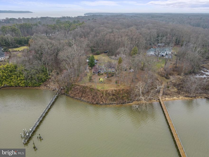 PLEASE REVIEW: 

Extremely Rare in the DMV, 5.5 acre waterfront home, dock with boat lift and detached boat garage.  All brick, 3,352 sq ft with long private driveway greets you to this special property.  Geothermal system, 2 newer wells,  water purification system, 2018 Roof, screened porch, finished lower level, Generac Generator.  The lot can be subdivided.  Existing home is very well kept, or you could build your dream home on the Potomac!  Drone footage in the Virtual Tour.  Property Sold as-is.