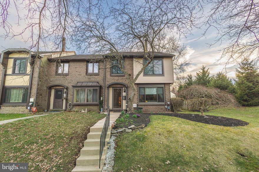 Welcome to this stunning and well-maintained end townhome located in a peaceful section of Village Shires! This charming home offers 3 bedrooms, 2.5 bathrooms, a finished basement, and numerous amenities.

You will be immediately drawn to the cozy tiled electric fireplace and beautiful natural light in the spacious living room. An opportunity for a formal dining room or playroom is right between the living room and kitchen. The large kitchen boasts a breakfast bar, secondary dining area, and Anderson patio doors that lead to a beautiful deck and your private backyard. Upstairs, you’ll find two spacious secondary bedrooms with great wardrobe space and natural light. The master bedroom features a wrap-around closet and a full bath ensuite. Back downstairs, the finished basement serves as a game/recreation/exercise room with separate areas for laundry with a utility tub, a mechanical room, and additional storage space for off-season goodies. This lovely home is tucked away in a serene area with views of open space close to a tot lot.

With a low Capital Contribution fee of $100 and low Association fees of $141/qtr., you can enjoy common ground maintenance, three pools, snow removal, basketball, and tennis courts. The convenient location provides easy access to major highways, shopping, and Council Rock South schools. 

Don't miss this opportunity to own this beautiful end townhome. Schedule your visit today!