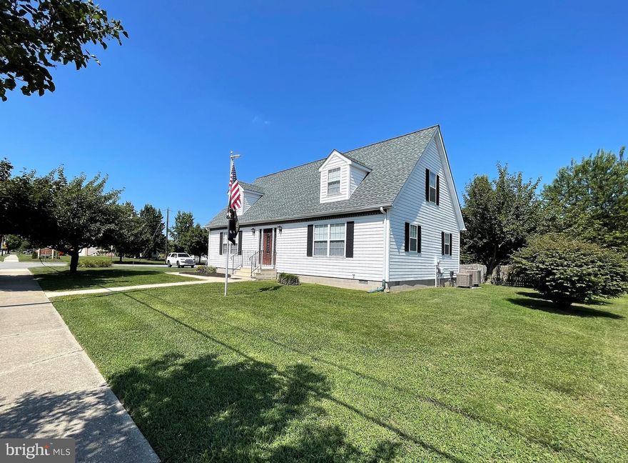 This spacious, well maintained Cape Cod on 1/3 acre  corner lot welcomes a number of different usages with the zoning (C2) allowing for business and/or residential.  The main level offers an eat-in kitchen, generous size living room, family room (office), 2 bedrooms and 1 bath.  The upper level has 2  large, light filled bedrooms and 1 bath.  Additional features include SS appliances, hardwood floors, paved driveway, newer roof and newer HVAC (dual zoned).   The perfect opportunity awaits if you want to work from home...