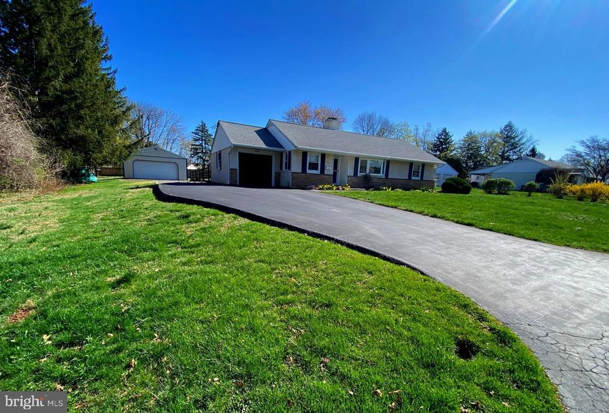 Welcome to this lovely 3 Bedroom, 1 Bath RANCH home, on .60-acre lot in the heart of Lower Providence Township. 1022 Sparrow Rd is waiting for you to bring your finishing touches and creative design!   Upon entering the front door, you immediately feel the coziness of the living room area with beautiful hardwood flooring, along with a warm and inviting Stone, Woodburning Fireplace that you will be able to enjoy on those chilly winter days.  Off the Livingroom/ Dining room combo you will enter the nice size Eat-in Kitchen that looks right into a Magnificent Sunroom at the rear of the home.  The Sunroom boast lots of natural light with its many windows as well as Skylights & also 2 sliding glass doors that exit to the partially fenced in back yard.  When exiting through these doors you will find a lovely flagstone patio where you can enjoy cookouts or just sit, relax and enjoy those warm summer nights. The manmade Koi Pond will also add to the peace and tranquility of your outdoor oasis.  A standout feature of this home is the large 2.5 car detached garage, with additional room for storage.  Going back inside the home will find a Partially finished basement, that offers a work area as well as laundry. Home is located in the sought after Methacton School District. Remember, Location! Location! Location is key, so close to retail, dining, parks, and major travel routes! Schedule your showing today!  When an offer is received, all parties that have shown or are scheduled to show, will be notified via Showing Time of an offer deadline for Highest & Best. HOWEVER, the seller does reserve the right to choose an offer at any time without notice to buyer’s agents.   The Seller requires that ALL “CASH OFFERS” to purchase this property must include a complete and signed “Buyer’s Financial Statement” (BFI) and for ALL “NON-CASH” offers must include a “Mortgage Pre-approval Letter” from a reputable Mortgage Company.  Buyer Agent must be present for ALL showings. Enjoy your tour & PLEASE turn off any lights that you turn on (Seller will have some lights on for all showings) & please make sure door is locked and return key to lockbox.