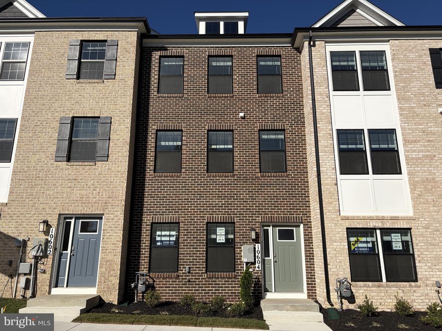 December 2025 AVAILABILITY! Welcome to a new home in D.R. Horton’s newest PG County community! Our popular Columbus floorplan is a 1,962 square foot townhome which features 4 bedrooms (including one on lower level), 3.5 baths, and a 2-car rear load garage.  The center gourmet kitchen provides separate living and dining spaces, and has all stainless-steel Whirlpool appliances, along with white cabinets and white quartz countertops. An 18x6 deck, recessed lighting and blinds are already included throughout in this stunning new home.  Hard service flooring on the lower and main levels of this home provides a level of luxury necessary for today’s modern homeowner.  The upper level features 2 secondary bedrooms and a large master bedroom made for relaxation; walk-in closet and ensuite with ample natural light. The black windows, trim and garage boasts a curb appeal that will definitely POP and turn heads from the street view.  Simplify your life with D.R. Horton's smart home technology which includes a keyless entry, Skybell (video doorbell), programmable thermostat to adjust your temperature from your smartphone and much more!  Lastly, the amenities in this community are OUTSTANDING! It will feature multiple pools, dog parks, playgrounds, parks, an outdoor amphitheater AND a future town center.  Quick access to 1-495, Suitland Parkway, and Pennsylvania Ave for makes getting around the Washington DC Area a breeze.