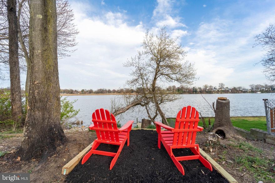Welcome to 8033 Edgewater Ave., a rarely available waterfront gem nestled on a spacious lot in the quiet, water-oriented community of Chesaco Park in Rosedale. This beautifully maintained 4-bedroom, 2.5-bath single-family home offers the perfect blend of modern updates, functional design, and serene waterfront living.

As you arrive, you’ll immediately notice the brand-new blacktop driveway (2024) and inviting covered front porch—an ideal spot to relax and take in the peaceful surroundings. Inside, the main level welcomes you with a bright foyer and convenient laundry room, leading into a thoughtfully designed open-concept living space. The living room, dining area, and updated kitchen flow seamlessly together, creating a warm and inviting atmosphere filled with natural light—perfect for both everyday living and entertaining.

The main-level primary suite provides comfort and privacy, complete with a spacious en-suite bath featuring a large shower. A convenient half bath completes the main floor.

Step outside from the kitchen onto the rear deck, where you’ll be captivated by stunning waterfront views. The expansive backyard offers plenty of space for outdoor enjoyment and leads to your very own private pier—perfect for boating, fishing, or simply unwinding by the water.

Upstairs, you’ll find three additional generously sized bedrooms and a full bath, providing ample space for family, guests, or a home office setup.

This home has been extensively updated with major improvements completed in late 2021, including new plumbing, electrical, roof, siding, kitchen, bathrooms, drywall, and more—offering peace of mind and modern convenience.

Ideally located near major commuter routes, shopping, and dining, this exceptional property combines the tranquility of waterfront living with everyday accessibility.

Don’t miss this incredible opportunity to own a move-in-ready waterfront home in one of Rosedale’s most desirable communities—schedule your showing today before it’s gone!