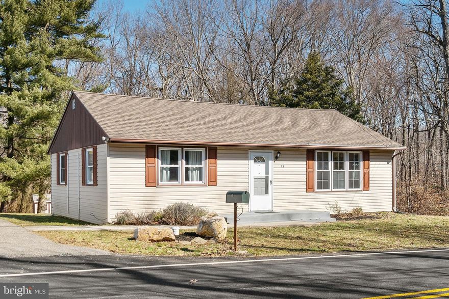 MULTIPLE OFFERS HAVE BEEN RECEIVED!  HIGHEST AND BEST OFFERS NEED TO BE IN BY WEDNESDAY, MARCH 10 AT 10:00 AM   Great starter home!  This small rancher features a spacious living room with hardwood floors, fresh paint throughout,  two bedrooms, one full bath,  an eat-in kitchen, a mud room and laundry closet off of the kitchen.  The roof was replaced less than 4 years ago, there are 3 mini-split heat/ac units that were added 4 years ago, the windows, electric and plumbing have all been updated.  The septic was updated in 2010 and the well pump was replaced in 2021.