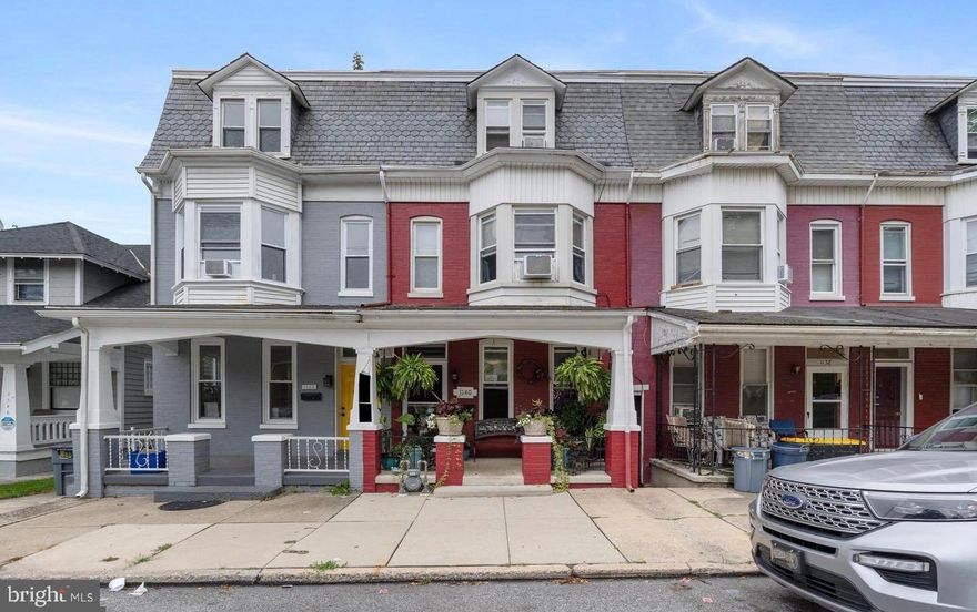 Nestled in the heart of York City, this exquisite traditional home is waiting for you!!!
 Built in 1900, this charming residence seamlessly blends historic character with contemporary living. As you step inside, you are greeted by an inviting atmosphere enhanced by rich hardwood and partially carpeted flooring that flows throughout the spacious 1,740 square feet. The layout is thoughtfully designed, featuring five generously sized bedrooms that provide ample space for relaxation and personalization. One of the bedrooms will give you access to the second-floor balcony. The main living areas are bathed in natural light, creating a warm and welcoming ambiance. The heart of the home is the well-appointed updated kitchen. The seamless flow between the living and dining spaces ensures that every moment spent here is filled with joy and connection. With one full bathroom and an additional half bath, convenience is at your fingertips. Stepping outside, you will enjoy the beautiful deck that will be perfect for grilling, entertainment or having outdoor meals. The property features off-street parking, ensuring that your vehicles are secure and easily accessible. Roof and deck were replaced within the last 5 years. Carpets have been professionally cleaned. 200 Amp electrical service. Located in a vibrant community, this townhouse is just moments away from local shops, dining, and cultural attractions, allowing you to immerse yourself in the rich tapestry of York City living.