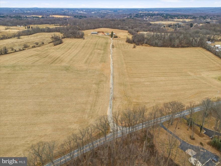 Rare Opportunity! Over 139 acres of Prime Residential Farm Land in Exclusive Highly Desirable Howard County Sykesville Location! This land is ready for your future home to be built and for all your farming needs. Electrical utilities on premises. The previous farm house was torn down, the existing home site is located in front of the four car garage and to the right of the separate property with the house on it (if facing the front of the house) . This farm is due one main house which can be built in the existing past homesite location without Agricultural Board approval and/or another location on the lot with Agricultural Board approval.The farm is also due two tenant house rights that must meet board approval. The farm has no more unrestricted lot rights that Seller is aware of. The property is in the Howard County Agricultural Land Preservation Program and has RCDEO zoning. (See documents section). 

For the past ten years this farm has had corn/ soybean and other crop production at a much higher than the national farming production average (See spreadsheet in available documents for production and soil grades). This land is also ideal for hunting, outdoor activities, grazing cattle or keeping horses. It It is also in the zone for some of the highest rated public schools around! The property conveys a Machine storage building (96'l/38'W=4608 sf enclosed. Door opening 16'w x 16' h. Attached 96'l x 30'w= 2,880sf enclosed on 3 sides, one side open), a 4 door Garage (40'l x30'w= 1,200sf), a single wide trailer office, and a well house. All information in this listing is believed to be fully accurate. Buyer to confirm and accept all liability before offer is made.