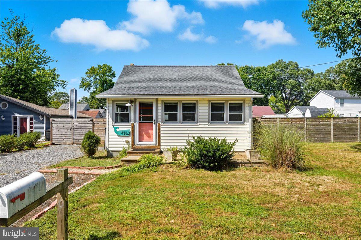 Charming 1BR, 1BA cottage in Avalon Shores—just a short stroll to the water! This cozy home was offers a perfect blend of comfort and convenience. Step inside to find a layout ideal for weekend getaways or year-round living. The Kitchen features stainless steel appliances and lots of counter space. The spacious fully fenced backyard is a standout, featuring two outbuildings—one perfect for a workshop, studio, or hobby space of your choice that is insulated. Enjoy the peaceful, laid-back lifestyle of this water-oriented community. Don’t miss this unique opportunity to own a little slice of the good life in southern Anne Arundel County!