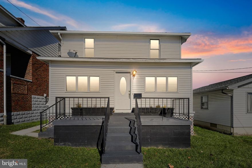 Step into modern comfort! This beautifully remodeled 3-bed, 1-bath gem in Cumberland, MD, boasts a fresh makeover with new paint, flooring, and an updated bathroom. The enclosed front porch adds a touch of charm to welcome you home. Whether you're a savvy investor looking for a property with strong rental potential or a buyer seeking the perfect place to call home, this Cumberland gem checks all the boxes. Don't miss the opportunity to own a piece of this revitalized property in a location that effortlessly combines historic charm with modern appeal. Schedule a showing today!