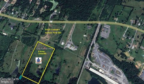 Vacant Land For Sale - 1290 Fairfax Pike<br/> WHITE POST, VA 22663