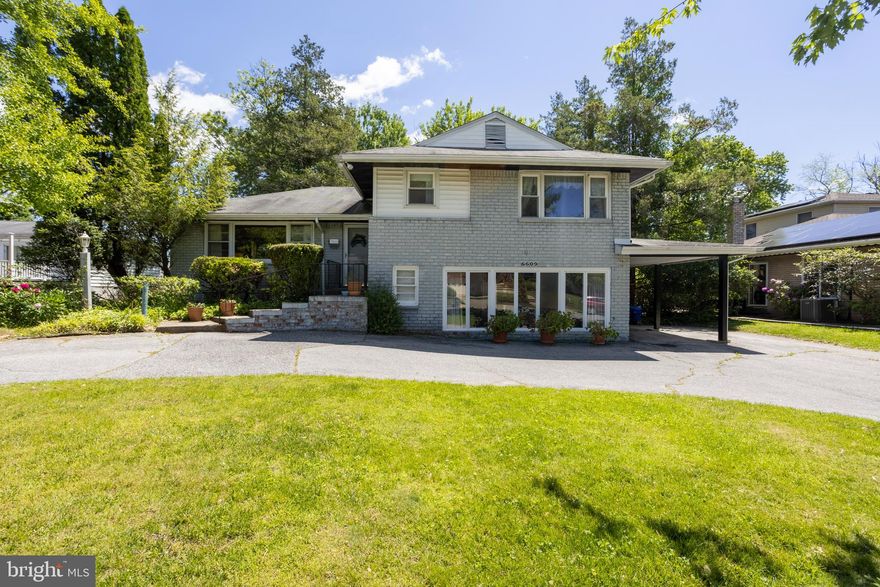 Bright and spacious 4-level split in desirable Ranchleigh offering incredible potential and plenty of room to grow! This well-maintained home is ready for your personal touches and updates. The main level features a large living room filled with natural light, a dining room, comfortable den, and an eat-in kitchen with breakfast area. Upstairs, the primary suite includes a walk-in closet and en-suite bath, along with two additional generously sized bedrooms and a hall bath. The lower level boasts a huge family room with sliding glass doors leading to the rear patio, plus a powder room and storage room. An unfinished basement provides laundry space and abundant storage options. A wonderful opportunity to make this spacious home your own in an established neighborhood!