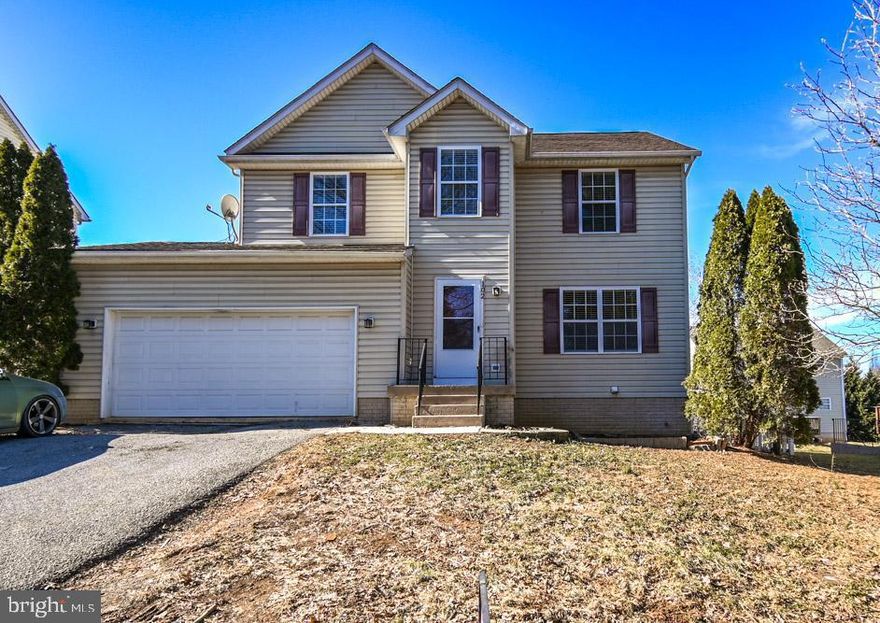 This 4 bedroom/3.5 bath Colonial is in an excellent location, near the I-81 King St exit on Martinsburg's West End and within walking distance to Foxcroft shopping area.  Highlights include a fenced rear yard with deck and stone patio, hardwood floors on main level, LVP floors on the upper level, and a finished basement with full bath.  Three bedrooms are standard on the upper level, while the finished basement has 3 additional rooms (but only one with direct means of egress).  1 year minimum lease and no pets for this property.  Credit & Criminal Screening required.