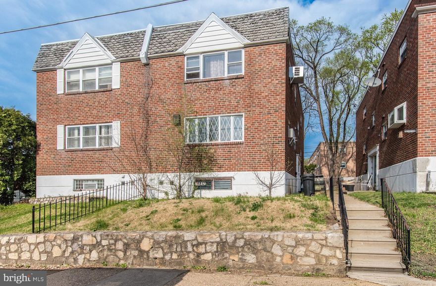 Holmesburg twin duplex featuring (2) 2 bedroom  units.  One with 2 bedroom and 1 bath and another with 2 bedrooms 1.5 baths and a full finished recreation room with lower level powder room and exit to large  fenced rear yard. Great investment property with separate heaters gas and electric. Rents are $1,280 and $1,880. Don't miss out on this opportunity. Schedule your appointment today!