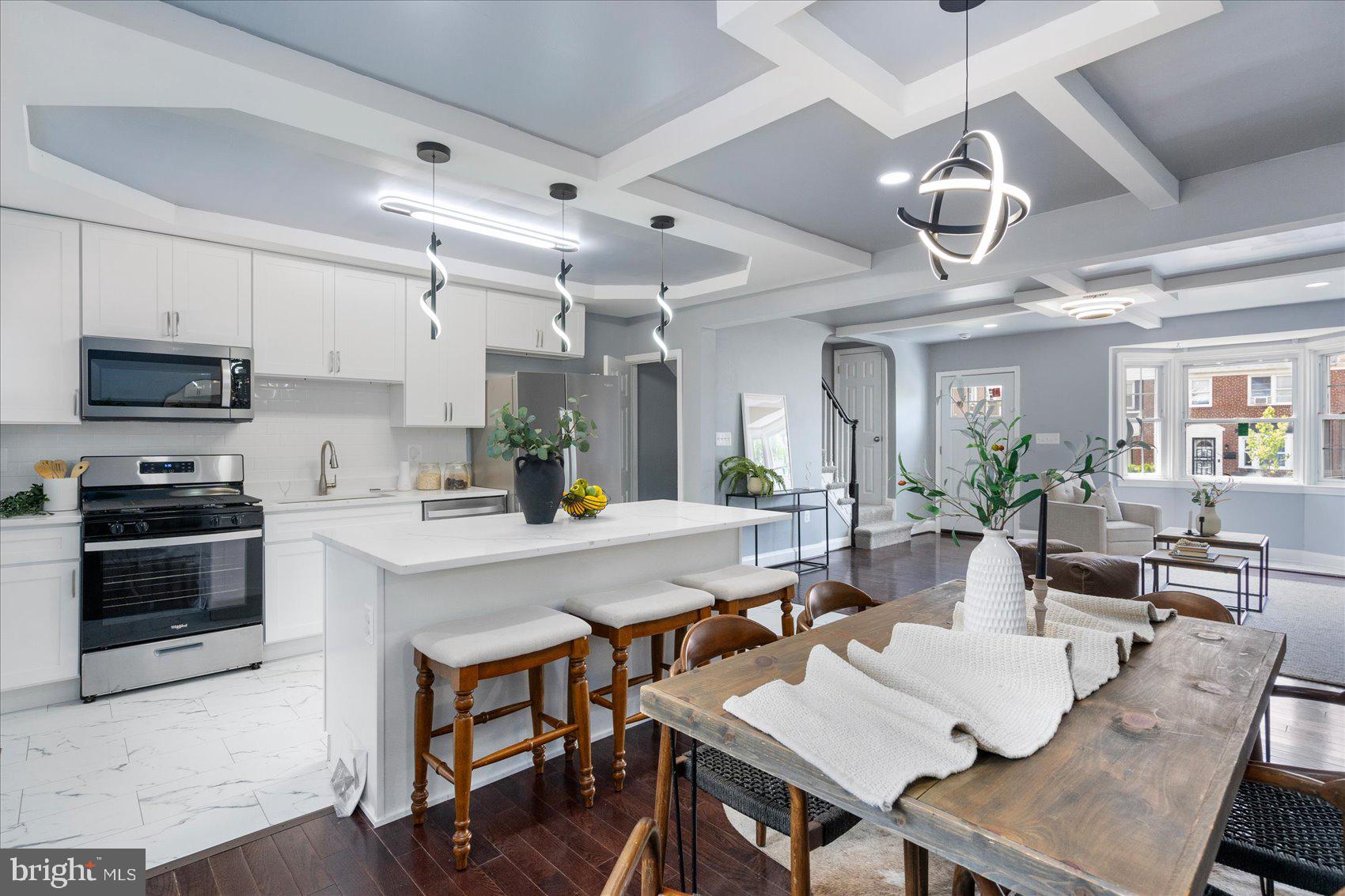 Discover your dream home in this beautifully renovated 4-bedroom 2-full bath townhome, perfectly situated in a sought-after neighborhood. Step inside to an inviting open floor concept that seamlessly connects the living, dining, and kitchen areas. The kitchen is a chef's delight, featuring brand-new cabinets, modern flooring, and top-of-the-line appliances.
The entire home has been updated with new hardwood floors and carpet throughout, creating a cozy and comfortable living space. With a new HVAC system, water heater, plumbing, and electrical system, this home offers modern conveniences and peace of mind. One of the standout features of this townhome is the large basement, providing ample space for storage, a home gym, or an entertainment area. The home also features a large backyard patio perfect for hosting guest.
Located in a great neighborhood, this townhome offers easy access to local amenities, schools, and parks.
Don't miss out on the opportunity to own this stunning townhome. Contact us today to schedule a viewing and make this beautiful property your new home.