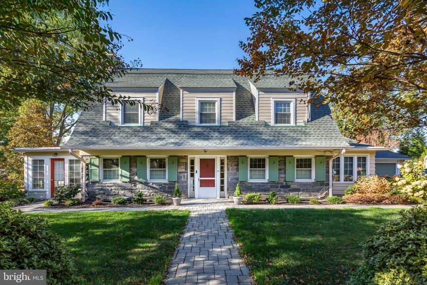 Welcome to 600 Haydock Lane, a timeless Main Line residence in Haverford, PA. This 5-bedroom, 3.5-baths, turn of the century home blends historic character with thoughtful modern updates, offering comfortable and elegant living in a premier location.

Solid wood floors, deep-silled windows, quality hardware, and detailed millwork showcase enduring craftsmanship throughout. A classic center hall layout welcomes you, with the living room and dining room flanking either side. The spacious living room is centered around a fireplace and framed by windows on two sides, filling the space with natural light. French doors flow seamlessly into a bright sunroom, creating versatile spaces for relaxing or entertaining while enjoying peaceful views of the private yard.

On the opposite side of the home, the generous dining room connects to a sunny breakfast room featuring a wraparound banquette—an inviting spot to gather while overlooking the yard. The large, well-appointed kitchen offers white cabinetry, granite countertops, ample workspace, and easy flow for everyday living and hosting. A convenient powder room completes the first floor, which also features central air conditioning.

Upstairs, the second floor includes three bedrooms, including a primary suite with radiant heated flooring in the en-suite bath. The hall bathroom also features radiant heated floors, adding everyday comfort for family and guests alike.

The third floor offers two additional bedrooms and a full bath with a charming clawfoot tub—ideal for guests, office space, or flexible living needs. All bedrooms are fitted with brand-new wall A/C units installed this year.

Situated on a large, level lot, the expansive yard provides privacy and plenty of space to entertain, garden, or unwind. The patio features a custom pizza oven- how cool is that!  Enjoy close proximity to the scenic walking trails of Haverford College, as well as top-rated schools, parks, and Main Line shopping and dining. Convenient access to SEPTA Regional Rail and Amtrak makes commuting to Philadelphia and beyond simple.

Classic architecture, quality craftsmanship, and a sought-after walkable setting make 600 Haydock Lane an exceptional place to call home.