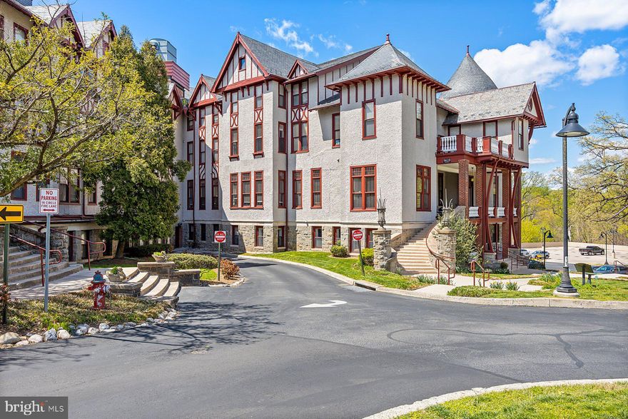 Now offering a $5,000 closing cost credit! Historic charm meets modern luxury in this fully renovated 2BR/2BA residence at National Park Seminary. SA102 features white-marble-style LVP flooring, a chef’s kitchen with new Thermador appliances, Sub-Zero wine fridge, granite countertops, and custom cabinetry. Spa-inspired upper-level bath includes heated floors and a heated soaking tub. Lower level bedroom and full bathroom offer additional entertaining space, living space or bedroom. Additional highlights include Bosch washer/dryer, Visual Comfort designer lighting with Lutron Caseta smart controls, and exceptional attention to detail throughout. This one-of-a-kind unit offers a refined, turn-key living experience just minutes from DC and downtown Silver Spring. A rare opportunity in a storied setting.