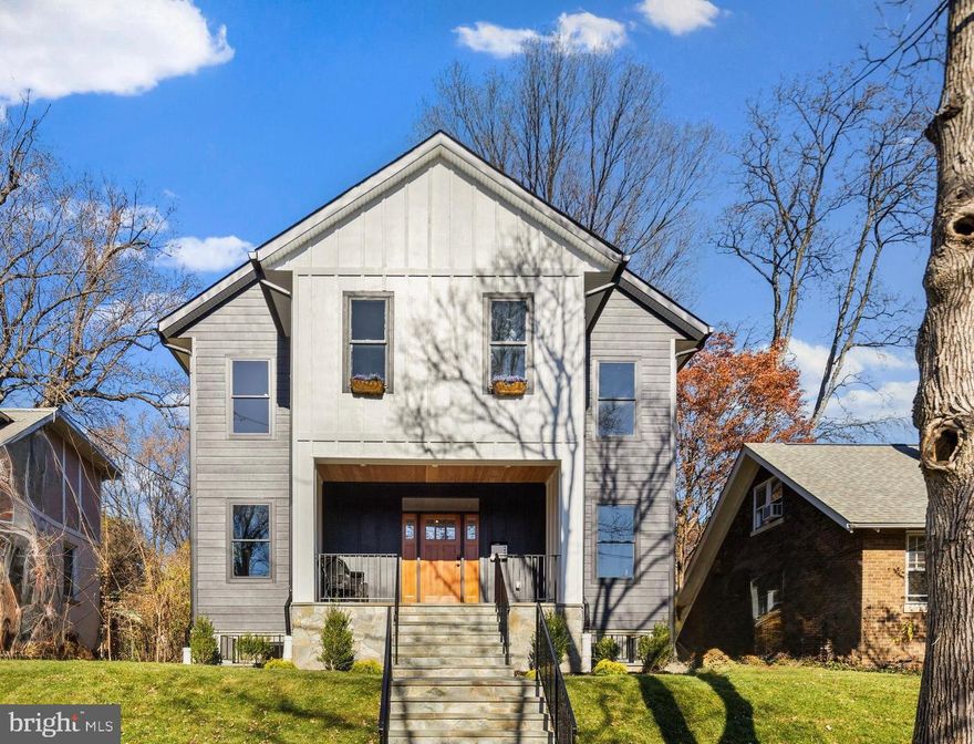 The newest addition to the neighborhood! Perched upon Brandywine St, this newly constructed home easily blends style and convenience. 9-foot ceilings, nearly 5,000 square feet on 3 levels, 6 bedrooms and 4.5 bathrooms, 2-car parking garage with 2 additional surface spaces, yet still offers room for a pool!  All thoughtfully laid out with lots of living space on each level.  

Step onto the expansive flagstone porch with stone wall trim.  Each stone meticulously handcrafted and placed along the exterior entrances. Set atop the street, take in the serene views of the tree-lined street before heading inside to the grand entryway and impeccable hardwood floors.  On this main level of the home find the formal dining room and office as well as the powder room. Continue on through the open floor plan to find the living room with fireplace. The adjacent kitchen is a chef’s dream with high-end stainless steel and white matte appliances, including a professional grade 6-burner range with double oven and custom hood. 

A plethora of storage with the walk-in pantry and cabinetry throughout including below the over-sized island that seats 3-4.  The adjacent family room with a wall of windows allows for tons of natural light and the perfect view of the backyard. Conveniently located MUDROOM is CUSTOMIZABLE by the builder to neatly store your outdoor gear. Exit out to the rear deck and sizeable lawn primed and ready for a pool. 

Follow the wide staircase with windowed-landings up to the Upper 1 level where you will find the primary wing of the home featuring a grand primary bedroom with walk-in closets.  Primary ensuite bathroom with elegant fixtures, luxurious soaking tub, tiled-shower, double sinks on over-sized vanity and separate water closet.  Just down the hall, three more bedrooms, all generously proportioned, all with ample storage/closet space, and one with an ensuite double-sink bathroom.  Beautifully designed hall bathroom with double vanity and custom tile. Conveniently located full-sized laundry room with sink, folding area and cabinet storage.

The lower-level high ceilings, full-sized windows and stoned laden walk-out access to the backyard allow for tons of natural light to flow throughout the space. The large open space lends itself to a multitude of uses such as a playroom, home theater or home gym.  Kitchenette with wet bar facilitates its purpose. This third and final level of the home features 2 additional bedrooms and another full bathroom, exquisitely decorated with high-end fixtures and finishes, and double vanity. 

Easy access to Cleveland Park, Tenleytown, Van Ness and Friendship Heights neighborhoods.  Tenleytown Metro station less than ½ mile away. Enjoy the restaurants, shops and amenities all within a few blocks including Target, Container Store, Sfoglina, Bread First, Whole Foods and more!
