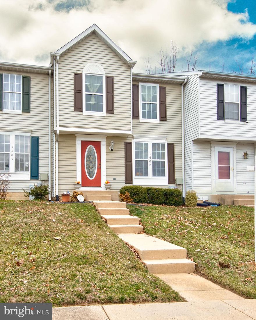 MOVE IN READY*Be the 1st to see the beautifully maintained and affordable town home*Featuring 2 spacious bedrooms, 1 1/2 bathrooms & fully finished lower level*Large living room with hardwood floors, country kitchen with all appliances & fully finished basement has family room with walk out, powder room and utility room with extra storage*Outdoor amenities to include deck, patio & large backyard with shed*UPDATED ROOF, WINDOWS, HVAC & POLY PIPE REPLACED*2 parking places & plenty of overflowing parking too! THIS HOME SHOWS GREAT!