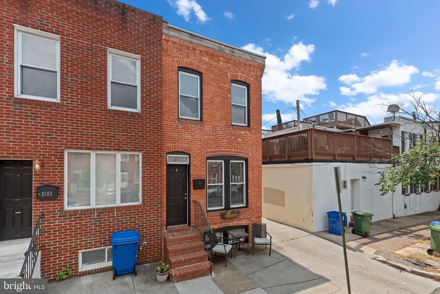 Bright & Updated 2 Bed, 2 Bath End-of-Group Row Home in Canton — With Parking!

Looking for charm, updates, and a spot in the heart of Canton? This end-of-group row home has it all — 2 bedrooms, 2 full baths, tons of natural light, and a layout that just feels good.

Inside, you’ll find original hardwood floors and thoughtful updates throughout. The unfinished basement offers plenty of storage space or the potential to finish it for additional living area. 

The private parking pad is a huge plus, and the outdoor space is great for relaxing or entertaining. Just a short walk to Canton Square, Patterson Park, the waterfront, and all the local dining and shopping options that make this neighborhood so desirable.

A solid home in a prime location — Schedule your showing today