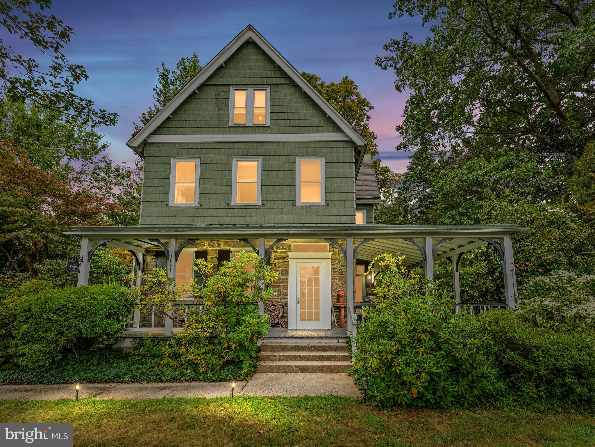 Welcome to 1001 E Willow Grove Ave in Glenside—an exceptionally rare Montgomery County investment opportunity. This massive 3-story, 3,600+ sq ft single detached home sits on just under a half acre in the highly regarded Springfield Township School District and is being sold as-is. The main level features an oversized living room with a functional fireplace, a large dining room, and great flow for entertaining. Throughout the home, you’ll find a total of 6 bedrooms and 3 full baths, which includes a unique third-floor living quarters complete with its own private kitchen, balcony, living room, bedroom and bathroom —ideal for multi-generational living, an au-pair suite, or income-producing potential (verify use). Outside, enjoy the peaceful wrap-around front porch, a spacious backyard, and tons of private driveway parking. With thoughtful updates and renovations, a home of this size and stature in this pocket could achieve an after-repair value in the $1.1M–$1.3M+ range (buyer to verify). Opportunities of this scale are few and far between—schedule your showing today and bring your vision to life.
