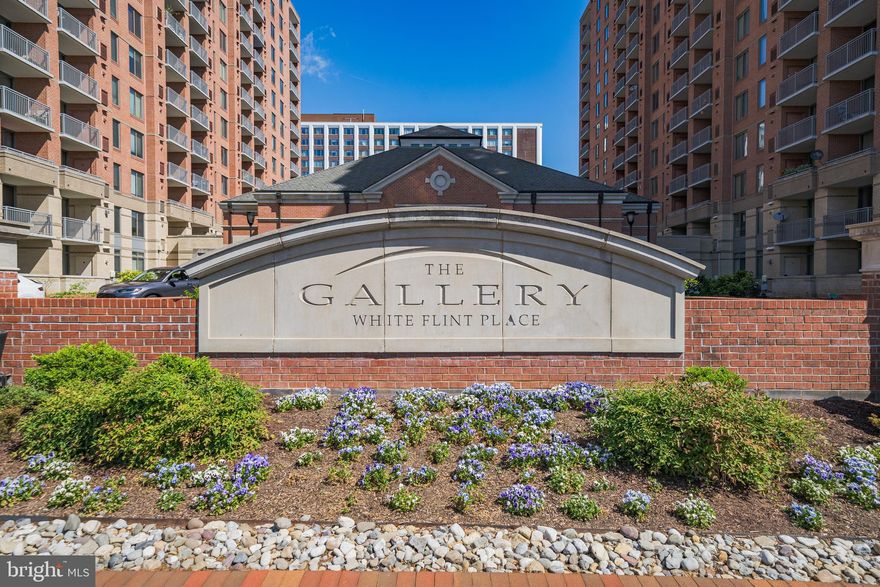 Lovely 1BR 1BA condo next to the North Bethesda Metro Stop & across from Pike & Rose. This charming high-rise unit on the 8th floor offers approximately 791 sq ft of comfortable living space. Features include hardwood floors, stainless steel appliances, granite counter, in-unit laundry, and ample closet space in both the bedroom and foyer. Enjoy a private balcony and the convenience of 1 garage space, with more spaces available to rent. Easy access to restaurants, grocery stores, a movie theater, shopping, and entertainment all within half a mile. Building amenities include a 24-hour concierge, community pool, fitness center, club room, meeting rooms, library, park and more!  Building located off 355 with easy access to 270, 495 and other major roads. High rated public schools! Move-ins are permitted on weekdays only. Tenant pays a required $400 move-in fee  payable to the condo association.