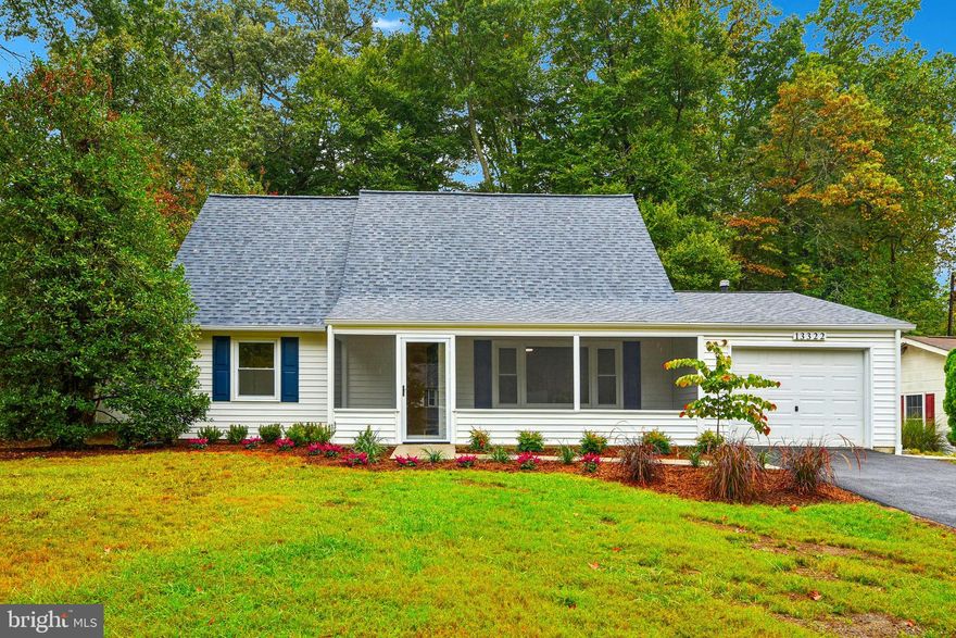 Welcome to your dream home! This beautifully remodeled 4-bedroom, 3-bath Cape Cod offers a perfect blend of modern luxury and classic charm. The main level features a spacious primary suite complete with a generous walk-in closet and an exquisite bathroom boasting a separate shower, tub, and double bowl sink. An additional bedroom and full bath on this level provide ideal flexibility.

The heart of the home is the gorgeous kitchen, showcasing new cabinets, top-of-the-line appliances, and striking quartz countertops. It seamlessly flows into a cozy family room, perfect for entertaining. Enjoy the convenience of a separate laundry room and an attached 1-car garage.

Upstairs, you'll find two more bedrooms and another full bathroom, making this home perfect for families or guests. With brand-new HVAC, fresh paint, and new flooring throughout, this home feels like new!

Step outside to a professionally landscaped yard, featuring a concrete patio and a sidewalk leading to the front, perfect for enjoying outdoor gatherings.

Conveniently located near Route 450 and Racetrack Road, this home offers easy access to shopping, dining, and entertainment. Don’t miss your chance to make this stunning Cape Cod your own!