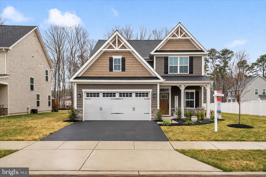 Welcome to one of the most desirable homes in Perry’s Retreat. Perfectly positioned on one of the best lots in the community, this beautiful Ballenger model colonial backs directly to the woods, giving you the privacy everyone wants with no homes behind you.

Inside, the home features LVP flooring throughout the main level and new LVP in the upstairs hallway, creating a clean, modern feel that flows throughout the home. The spacious layout offers large bedrooms, plenty of natural light, and a thoughtful design that makes everyday living and entertaining effortless.

The upgraded kitchen is the heart of the home, offering a stylish space to cook, gather, and entertain. Upstairs, the primary suite is a true retreat, featuring a luxurious bathroom with a super shower and double vanities, plus the space and comfort you’ve been looking for.

Step outside and you’ll quickly see why this lot is so special. The covered porch overlooks a private backyard backing to the woods, creating the perfect place to relax, unwind, and enjoy peaceful views year-round.

Homes with this level of privacy, upgrades, and one of the best lots in Perry’s Retreat rarely come available. Don’t miss your chance to make this one yours.