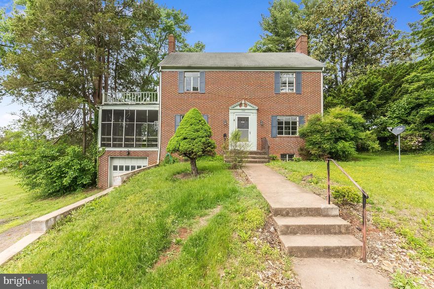 Investors Dream!  Or great for someone who is interested  in gaining from sweat equity.   4 Sided brick solid brick home with large corner lot on a beautiful historic street  in downtown Culpeper.  Original hardwood floors throughout, excluding baths and kitchen, which would be stunning if sanded and stained.  Large living/family room with brick fireplace. Large dining room that opens to a side screened porch, also accessible from the kitchen back door.  Charming large kitchen with unique table area with a wonderful window view.  Second floor offers 3 huge bedrooms with multiple closets, 1 full bath with room to add a master bath and upper level laundry.  One of the bedrooms opens to the upper level deck. DO NOT WALK OUT ON IT!  The basement has a finished bedroom with brick fireplace with plenty of room to add another bath. The unfinished area would make a great rec-room with a walk out door and entry from the garage.  Current owner investor  just bought this on May 2nd but was under contract to purchase for 2 months as it needed court approval as it was owned by a Church.  While under contract they were transferred out of state and no longer able to do the re-hab.  New 4 ton HVAC unit purchased and is available at a below purchased price, along with fantastic quote for all duct work for central heat and air.   Great quote for all windows as well available.