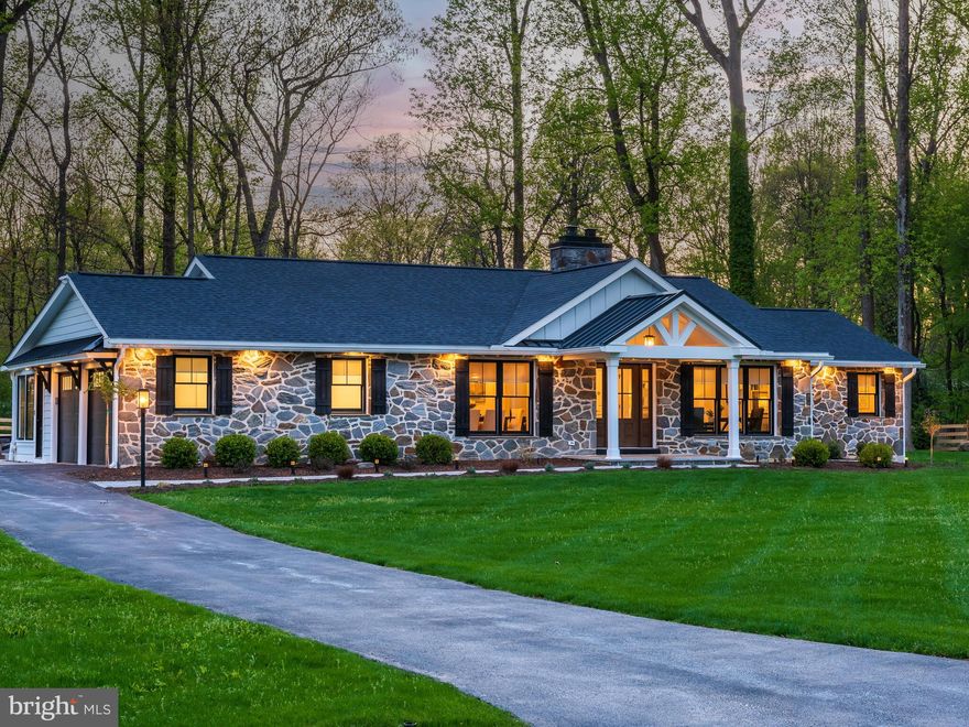 Welcome to 1512 Ashby Road in Paoli, a magnificent, completely renovated, light-filled 3-bedroom, 2.5-bath home, boasting 2,834 sq ft of modern living space within the Tredyffrin-Easttown School district and across the street from the Mainline YMCA. This exquisite home has been transformed from top to bottom including over $1,000,000 in upgrades, blending top-tier finishes with elegant design to create a sophisticated and comfortable living experience.

The exterior has been completely renovated including all new Hardie board siding, new roof, gutters, soffits with accent lighting, all new energy efficient luxury Anderson windows, brand new doors, new garage doors, ring doorbells and security cameras, new landscaping, stone walkways and a spacious hardscaped patio with an inviting fire pit. All mechanicals have been upgraded to the highest standards including the two zone HVAC system, hot water heater, whole house generator as well as a gorgeous solid stone fireplace boasting additional energy efficiency with an upgraded chimney flue system. PECO installed new underground electrical service so there are no wires to obstruct your view.

The home’s interior has been redesigned and opened up to provide a spacious open floor plan providing natural light and beautiful views of the property from every room in the home.  Brand new solid hickory hardwood flooring throughout adds sophistication and elegance. At the heart of the home, the large, dream kitchen has been completely renovated with custom-crafted Goebel wood, soft close cabinets, modern GE Cafe stainless steel appliances including an induction range, beverage/wine refrigerator and more elegant finishes including a 12 foot island adorned with quartz countertops. The high-end finishes and custom cabinetry continue into the mud room that leads to a delightful and light-filled sunroom overlooking the beautiful patio and backyard. The 20x30 oversized family room with vaulted ceilings and two giant walls of windows providing peaceful views of the backyard and patio.  All three bathrooms have been completely renovated and beautifully decorated with top of the line finishes.  You will find custom closets in each bedroom and thoughtfully designed additional closet/storage space throughout the home.

This completely renovated home, lovingly and originally built in 1964, is packed with numerous other enhancements including all new electrical and plumbing as well as new framing, sheathing, new spray foam insulation, drywall, woodwork and trim. The extensive list of upgrades can be found in the document section.  The home sits on just over an acre of land on a beautiful flat lot with lots of space for additional gathering and entertainment space.

1512 Ashby Road is conveniently located near the Berwyn and Daylesford Train Stations as well as the Paoli Shopping Center, Wegmans and Acme.  Enjoy easy access to the Turnpike ramp at Rt29, Rt202, Rt422 and RT76. Welcome to your new home!