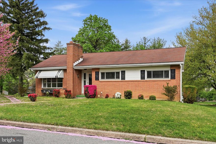 Welcome to 904 Crestview Avenue in Cumru Township. This Governor Mifflin Schools "no steps" ranch style home offers 3 bedrooms, 2 full baths and 1800 plus square feet of living area (includes lower level rec room). This home is tucked away on a quiet street yet minutes to schools, shopping, dining and 222 South for commuters. Step inside to the spacious living room that features a brick surround fireplace and beautiful oak hardwoods that stretch into the adjoining dining room. Just beyond, you'll find the full eat-in kitchen with white appliance package included. Take the hall back to the 3 generous sized bedrooms all with beautiful oak hardwood flooring. A tub/shower hall bath completes the main level. Finished lower level rec room has a daylight walk-out lower level to a covered carport overlooking the nice .35 acre lot to the rear, a 2nd full stall shower bath, laundry room and a one car attached garage with opener completes the lower level. This home is solid and being sold "as is" and with some needed updating it will become a nice opportunity for someone to build some sweat equity. This home is priced accordingly. Schedule your showing today before this opportunity is gone.