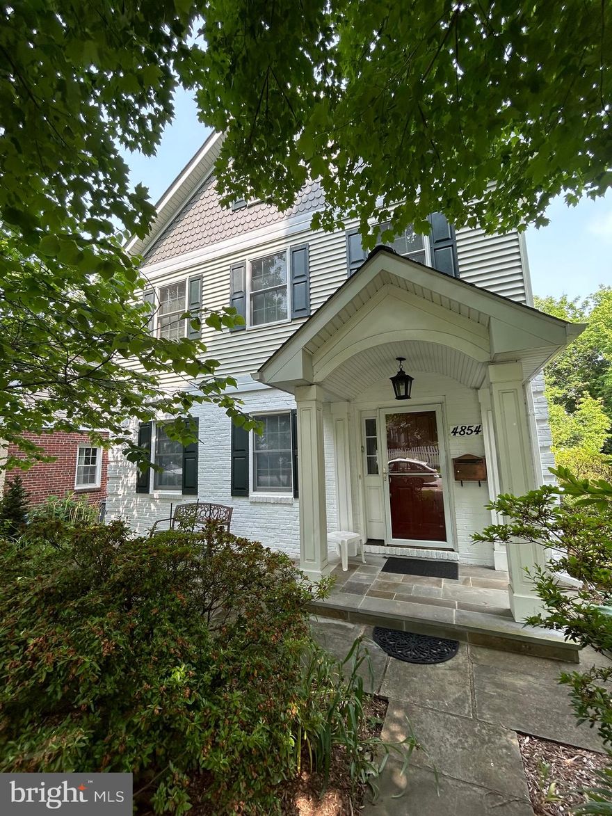 Perfect location! This lovely home was expanded and remodeled in 2017. Featuring: 3
Levels, 4 bedrooms, (one on the main level) 3 full bathrooms, fantastic natural light, hardwood floors throughout. Bonus attic space, ideal for an office. The kitchen has custom cabinets, granite countertops, and a rear deck. Rent includes lawn care.  Bethesda close in, on the border with DC. 2 blocks to Metro bus; 1/4 of a mile to Friendship Heights shopping and Red line METRO.  Welcome home!