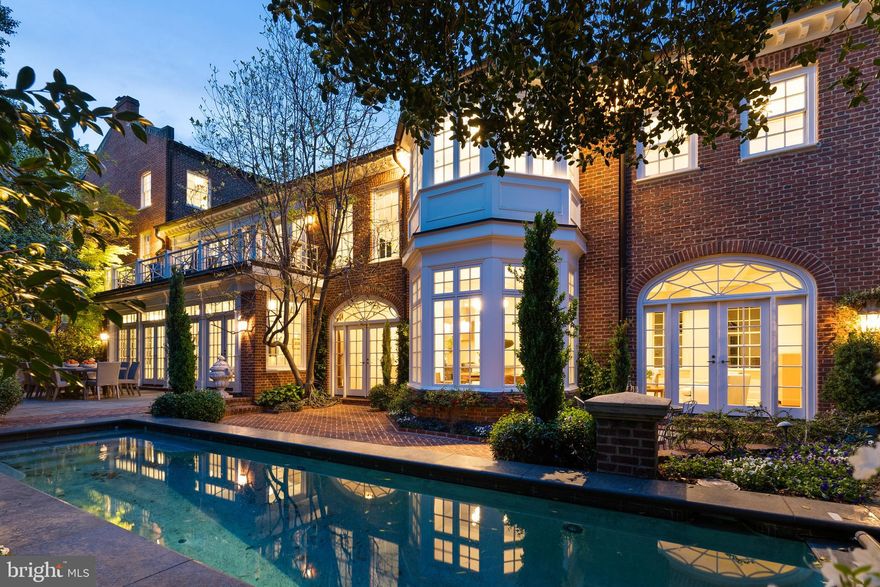 304 South Saint Asaph Street – A Prominent Estate Residence in the Heart of Historic Alexandria.  
Ideally positioned on a double lot in the heart of the prestigious Southeast Quadrant of historic Old Town, 304 South Saint Asaph Street is a distinguished residence that seamlessly blends 19th-century charm with modern luxury. Built in 1857 by Emanuel Francis, this stately home boasts 5,409 square feet of meticulously renovated living space and an oversized .13 acre double lot, offering a rare opportunity to own a piece of Alexandria's rich architectural heritage while enjoying the comforts and privacy of a fully modern residence. 
The property's expansive layout includes five bedrooms, four full baths and one half bath.  The main level features soaring, 12’ ceilings with extensive original plasterwork.  The principal rooms are drenched in sunlight and capture views of the expansive gardens and private pool.  An extensive addition on the east end of the house created a stunning chef’s kitchen opening to a large family room anchored by a wood burning fireplace.  Multiple sets of French doors provide seamless access to the adjoining terrace and gardens.  
Upstairs, four generous bedrooms all enjoy lovely views overlooking the historic cityscape, as well as the gardens below.  The primary suite captures the entire eastern wing of the second floor and includes a separate study with built-in bookcases, large closets, and a spa inspired bath.  A secondary ensuite bedroom on this level boasts high ceilings and closets, making it both gracious and private.  The top floor features two additional bedrooms and another full bath .  The lower level reveals a fifth bedroom or family room, a full bath,  kitchen, and additional storage.  
Adjacent to the garden, a two car garage and separate parking area for two additional cars is positioned behind secure electronic gates.  
With a prominent position on one of the area’s most beautiful historic streets, this prominent estate is a short walk to the vibrant shops, renowned restaurants, and the scenic waterfront, ensuring a lifestyle which provides countless amenities just steps away.
Whether you're seeking a residence that reflects the grandeur of Alexandria's past or a home that offers modern comforts in a historic setting, 304 South Saint Asaph Street is a rare offering which will endure as a testament to the rich history and architectural significance of Old Town Alexandria.