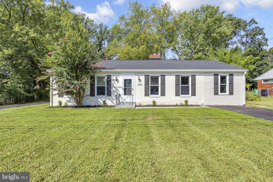 Discover this must see, tastefully appointed, mostly brick, rancher in sought after Fort Washington Forest, containing 4 BR 2.5 baths on a .36-acre homesite served by public water & sewer.  The dwelling has a new, architectural shingled roof, two new asphalt driveways on a wooded homesite.  Luxury vinyl plank flooring throughout.  With new stainless steel appliances, new kitchen cabinets and solid surface counter tops make this home move in ready.  The tranquil location is in an easily accessible area close to schools, shopping, commuter routes, employment opportunities, recreational facilities and places of worship.