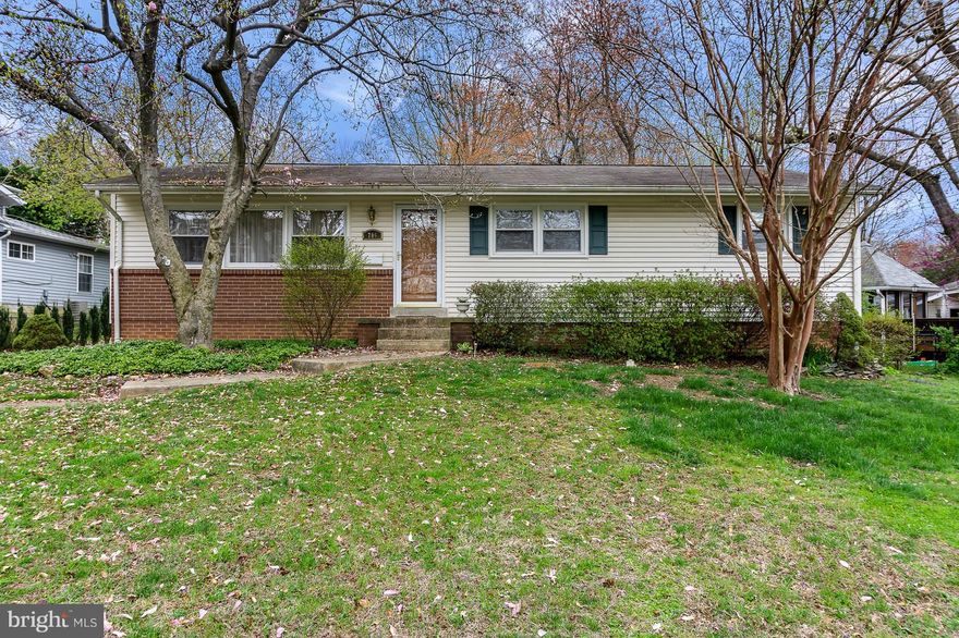 Beautiful well maintained rambler with finished basement in the highly desired Vienna Woods.  This 3 BR/3 BA home with huge 2 car garage offers open floor plan, screened in back porch and fully fenced backyard.  Shed in the back for extra storage.Lawn care is included in the rent.  Close to metro, grocery, shopping and dining.  Pet is case by case.  Long term lease welcome!  Available immediately!