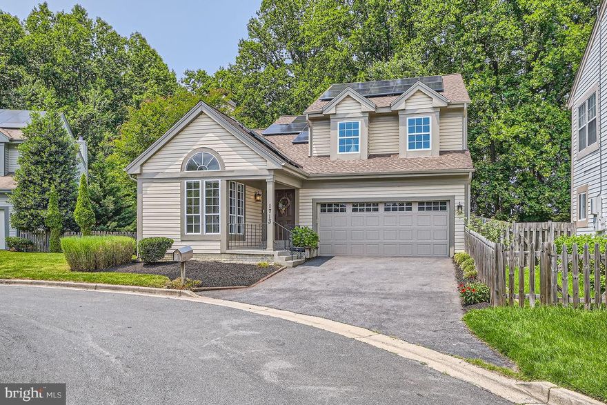 Welcome to lovely 1713 Nordic Hill Circle in the serene community of Tivoli, crowned by Fortune Magazine in 2024 as “One of the Best Neighborhoods to Live.” As you walk in past the home’s well-lit office (that could function as a 4th bedroom) & the half bath to your left, you’ll notice natural reclaimed redwood shelving along the right entrance wall & as the stone fireplace’s mantel. The cozy blue stone fireplace’s mantel was previously a support beam in a red wine tank in the 1900s, hence its rich, dark color. Three boho-style light fixtures greet you aerially in the foyer & over the high-ceiling staircase. The gourmet kitchen is so unique, teeming w/ numerous noteworthy features that even the most unexperienced homeowner chef would delight in. One is flooded w/ natural light & engulfed in a sea of blue from six, 5 ft windows that encircle the dining table. This vantage point from the dining area showcases the glistening inground pool, the jacuzzi hot tub & the mature landscaping w/in the scenic fenced- in yard & its many entertaining areas.  The open-concept kitchen hosts a huge commercial-grade Taulsen refrigerator (w/ new compressor), 2025 Bosch double-wall oven including a convection oven/microwave, a cooktop stove & a hibachi grill for a culinary experience at its well-crafted island. Double pantries closets w/ deep shelving built in sit on both sides of the built-in Miele expresso coffee maker. Above the long gooseneck faucet over a farmer-style sink & gorgeous quartz countertops hang open shelving.  All of the kitchen’s (& baths’) cabinetry is bamboo, tailor made in California for this home. As you pass the breakfast nook by the pantries & the 2nd fireplace towards the evergreens, you stroll through a set of 4-paneled accordion doors, unto your freshly-stained deck. Cookouts have never been as so easy because of this layout, w/ copious room, right off the kitchen, while still maintain eyes on the fun below. The cherry-colored cable-linked deck includes a newly-added barrier gate for additional safety. With a broad-leaf backdrop, 4 entertainment areas around the heated pool, including an outdoor bar for convenient poolside cocktails, you’re suited to never leave your own personal oasis. Off the pool deck, the basement’s hosts 2 sets of doors leading to an interior custom-made bar.  This room is perfect for entertaining during all 4 seasons w/ its custom-statement wall of stained, reclaimed wood, gleaming quartz countertops & a high counter bar. Basement: Full bath for a post-pool rinse w/ a bamboo vanity, spacious laundry room & additional unfinished space, & recessed lighting throughout from smart, app-controlled, color-changing LED bulbs.  Pool Upgrades in last 2 yrs: Custom-made pool cover, a custom-made spa cover, spa blower, pool diagnostics, pool cleaning robots, spa heater, pool heater, pool filter, & pool filter pump.  Due to amount of power needed to heat both the pool/hot tub, solar panels reduced monthly electric bill by more than 50+% . Primary Suite Features: Nautically inspired cable-linked high ceiling design, a double vanity made of custom bamboo, jacuzzi tub, a sleek glass door shower w/ rain shower head, double walk in closets w/ built-in shelving & newly shampooed carpeting.  Guest Suite: Bright natural lighting & sizable closets. Garage: 2-car garage w/ high ceilings, tile flooring & a built in workman’s bench w/ drawers & shelving. The home’s HVAC has a new compressor (’24) & Freon. Tivoli Perks: Free guest parking, a lake, snow removal, trash collection, tot lots, HOA events & residents can host private events. 5 min away: Glenmont Metro, Colesville Shop Center, German & Asian Grocery, Urgent Care, Dunkin, dollar store, a florist, a gas station, carry out options, Ledo’s, a bakery & a Sherwin Williams. 25 min: DC. If seeking a richly-designed home, a poolside oasis, copious spaces for entertaining & ideal storage, then this could be your new sanctuary!