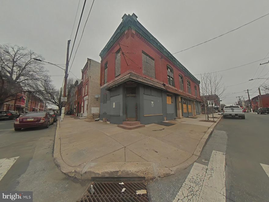 Prime Investment Opportunity in the growing neighborhood near Brewerytown/Strawberry Mansion. This 2-story corner property spans 2,850 sq/ft and has zoning approval for 5 units, offering multiple income streams. Blueprints are in place for the configuration of the property which consists of (2) ground-floor commercial units and (3) residential apartments—(1) one-bedroom and (2) two-bedroom units. The building is in shell condition and will need a full rehab from top to bottom. Blueprints and zoning approval are readily available. The possibilities with this property are endless. It can be completed and held as a cash-flowing asset or a fix-and-flip opportunity, allowing for a profitable resale after renovations. An owner-user could live in one of the residential units while generating rental income from the others to cover the mortgage payment. Or even a business can purchase the property and have all the other units cover the mortgage to reduce overhead costs and increase profits. Located in the rapidly growing neighborhood near Brewerytown/Strawberry Mansion, this property offers strong appreciation potential and multiple exit strategies. Schedule a showing today to explore this excellent investment opportunity.