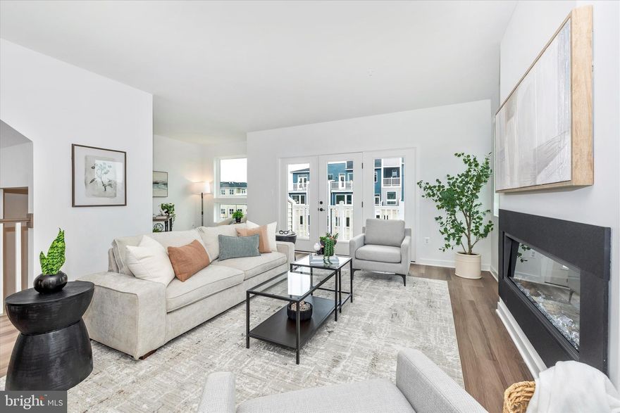 Experience the space and style of a brand-new luxury condo, never before lived in, without the commitment of buying. This rare end-unit, one of only two like it in the community, offers over 2,200 sq ft of living space, larger than most townhomes, with extra windows for natural light and only one shared wall.

The thoughtfully designed 2-level layout includes 3 spacious bedrooms that truly fit kids, guests, or full-sized furniture, plus 2.5 baths, a 1-car garage, washer and dryer in-unit, and window coverings already in place. An open office nook on the main floor allows you to keep all three bedrooms for sleeping and guests, providing the functionality of a four-bedroom lifestyle.

Inside, enjoy a 12-foot kitchen island, cozy fireplace, upgraded appliances, and a large terrace perfect for entertaining. Upstairs, retreat to the primary suite with its own private covered terrace.

Perfectly located minutes from I-70, I-270, Rt 15, and downtown Frederick, this is a rare opportunity to rent one of the largest and most desirable condos in the community.