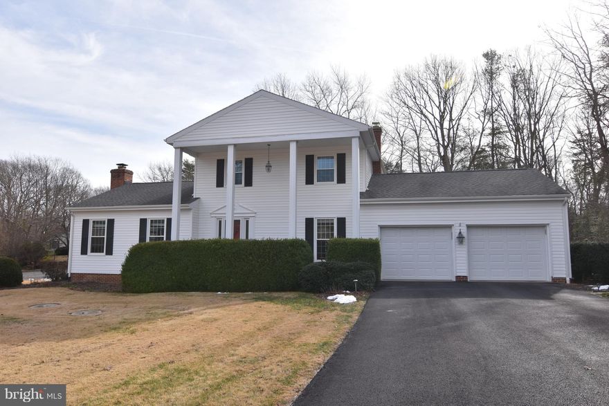 Beautiful Colonial in Breton Bay has been well maintained.  Remodeled kitchen & baths, hardwood floors thru out, large family room with wood burning fireplace.  Screened porch, deck, fenced back yard, unfinished basement.  Siding & gutters replaced in 2012, windows in 2014, septic & drain fields 2009, well in 2008, Heat pump 2016. Shows well.   Beautifully landscaped yard.  Close proximity to Breton Bay country club.  Private beach access w/ membership.
