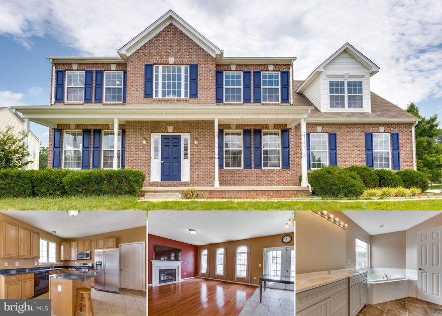 This beautiful home has 4 Bedrooms, 3.5 Bathrooms, Formal Living Room, Formal Dining Room & Family Room with fireplace. Gourmet Kitchen features Upgraded Cabinets, Ceramic Tile, Gas Cooktop & 5 burner gas stove. Finished basement with kitchenette and multiple finished rooms. Hardwood floors throughout most of the home. Master suite features walk-in closet, soaking tub and shower.  Laundry room with washer and dryer on upper level. Conveniently located and easy commute to Joint Base Andrews, Pentagon, Bolling, MD-5, I-495 Beltway, Washington, DC, Virginia and Branch Avenue metro station. You don't want to miss this one!