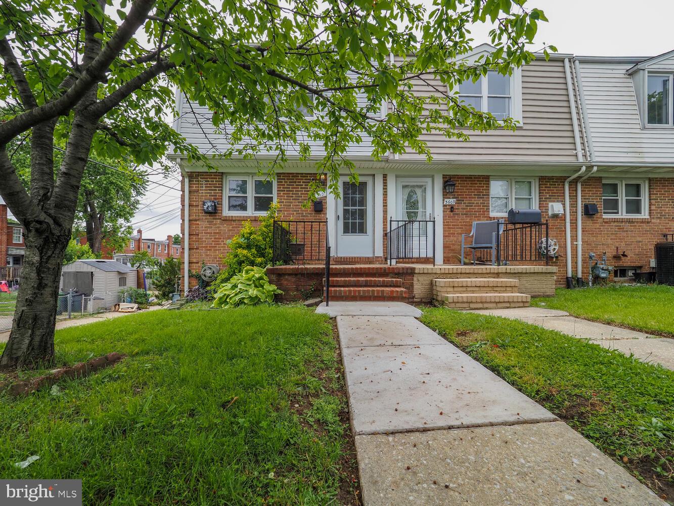 Three bedroom end of group townhouse located in the Violetville community of Baltimore City. This home features a beautiful large front kitchen with room to work. Plenty of counter and storage space, a dining room to accommodate a large table and chairs and a spacious living room. The upper level has 3 spacious bedrooms and 1 full bath. Basement level includes a family/rec room plus a utility room and another half bath. Plenty of space outside to enjoy your favorite summer activities. Parking pad in rear of lot. Pets ok on a case by case basis with additional deposit. Water included. Landlord requires all applicants to have a 680+ credit score.
