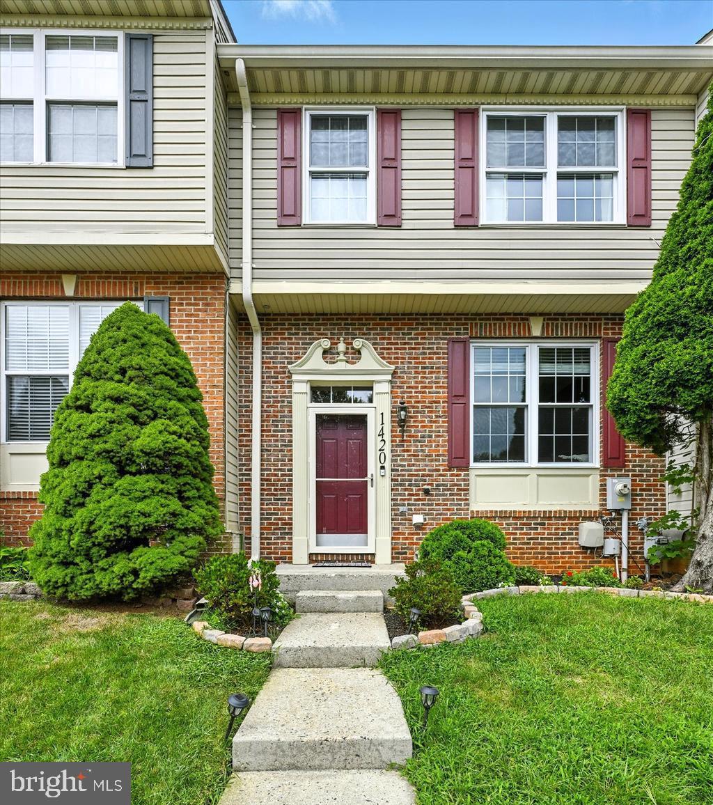 WELCOME TO 1420 ROMAN RIDGE WAY! Featuring 3 Bedrooms and 2 1/2 Baths, this spacious Townhome is quietly tucked away, yet centrally located within close distance to local restaurants and shops. The main floor features new LVP flooring throughout the large Living Room. You'll enjoy the spacious Kitchen with an expanse of counterspace including a peninsula with bar seating. Newer appliances grace this space which runs adjacent to the Dining Room with Deck access. There is also a Half Bath conveniently located on this floor. Upstairs you'll find the Primary Bedroom which includes a large Walk In Closet ,Dressing area with counter and access to the updated Full Bath. 2 additional Bedrooms complete this level. Need more space? The Lower Level offers a huge Recreation Room, separate Laundry and Storage area , a Full Bath and a finished Bonus room that can be used as a den , office or craft room. Outside, you'll enjoy the view of the wooded area that backs up to the property while entertaining on your private Deck. Recent Upgrades include- Roof ( 2023), HVAC ( 2018) LVP Flooring on Main Level ( 2025) Front Door (2025) and Freshly Painted Deck (2025) The refrigerator, Washer and Dryer have all been purchased since 2017. This home also offers the convenience of 2 deeded parking spaces in front of the home and guests will appreciate the visitor parking located within steps of the unit. Schedule a tour today!