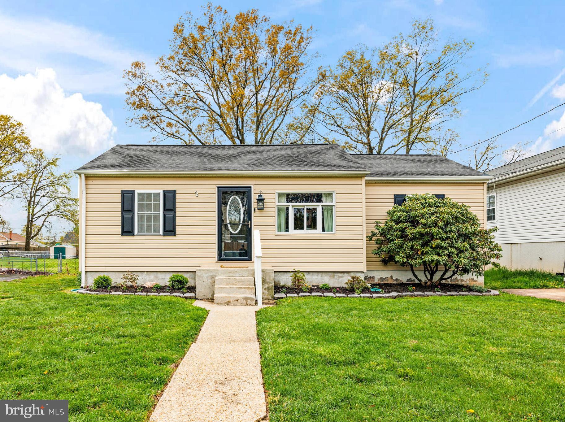 Welcome to 328 George Avenue in Essex! This updated 3-bedroom, 3-bathroom home offers main-level living at its finest. Step inside to discover gorgeous floors, abundant natural light, and a seamless flow between the living room, kitchen, and dining area. The updated kitchen features wood cabinetry, stainless steel appliances, and granite countertops. There is also a slider off the dining space that leads to a large, new deck and a flat, fenced backyard—perfect for outdoor enjoyment. Down one hall, you’ll find two primary suites, each with a private full bathroom and excellent closet space. The main primary suite includes sliding doors that open directly to the deck. The third bedroom, located on the opposite side of the home, shares access to a hall bathroom. Street parking is abundant, with ample room for a future driveway. Recent updates include HVAC (2020), water heater (2021), roof (2022), deck (2024), washer/dryer (2024), new electrical service (2025), crawl space updates (2025), fresh paint (2025), and more. This home perfectly blends style, comfort, and convenience, with easy access to commuter routes and Baltimore amenities. Welcome home!