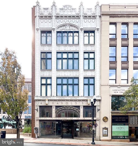 The best available space by Penn Square & the Lancaster Marriott & Convention Center! This first floor space has so much character and potential! Landlord has demolished all previous build out and this is a blank slate ready for its next life! High ceilings, large windows in the north and east walls, and visibility to all the locals and tourists visiting downtown Lancaster! This is eligible for CRIZ ($25k grant for improvements and $100k loan). Landlord prefers to have a restaurant open in this space but will entertain other uses. It is possible to expand the footprint to add restrooms outside of the exiting space, and to connect with the lower level to install a sizeable commercial kitchen downstairs (with hood), to maximize the space. If no expansion of the existing 3,620sf is needed, restrooms and hood/kitchen can be installed in this area. Rent is Gross at $23psf ($6,938/month) and includes all taxes, CAM and utilities. Tenant only pays for internet and janitorial.
Landlord is offering a $50 per sq ft Tenant Improvement Allowance to a qualified Tenant!
Note: If Tenant's use requires a higher amount of water, trash, gas, etc., Landlord may submeter the space for Tenant's use and/or require Tenant to have their own trash service. For a restaurant, there is a trash room available in the basement. (Note: the conduit lines in the middle of the space, shown in some of the photos, have been relocated to along the wall, creating a wide open space)