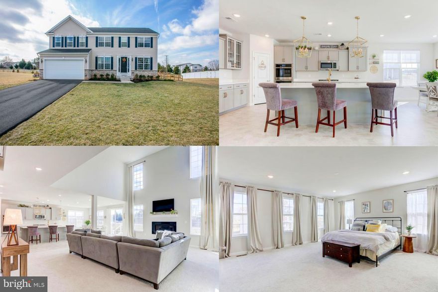 Welcome to this stunning turn-key home, where comfort, elegance, and functionality come together seamlessly. From the moment you step inside, you'll be captivated by the thoughtful design and spacious layout. To the left of the entrance, the formal dining room provides the perfect setting for hosting special gatherings, while the formal living room on the right offers a welcoming space to entertain guests. A conveniently located half bath and a dedicated main-level office make working from home effortless.

The heart of this home is the breathtaking two-story family room, designed to impress with its soaring ceilings, an elegant gas fireplace, and an abundance of natural light streaming through expansive windows. This inviting space flows beautifully into the gourmet kitchen, featuring a desirable bump-out upgrade that allows for a massive 10-foot island, a deep farmhouse sink, and upgraded soft-pull cabinets with pull-out drawers for maximum storage and convenience. The kitchen is complete with stainless steel appliances, creating a perfect balance of beauty and functionality. A casual dining nook overlooking the backyard adds to the home's charm, offering a bright and airy space for everyday meals.

Upstairs, the luxurious owner’s suite is a true retreat, boasting a spacious walk-in closet and an updated attached bathwith modern finishes. Three additional generously sized bedrooms, each featuring its own walk-in closet, provide ample space for family and guests. A well-appointed hallway bath completes the upper level, offering both style and convenience.

The lower level is a blank canvas, ready for your personal touch! This unfinished basement features a rough-in for a full bath, making it easy to customize into additional living space, a home gym, a media room, or anything you envision.

Outside, enjoy your huge fenced-in yard, perfect for entertaining, and relaxing. Whether you're hosting summer barbecues, enjoying a quiet morning coffee, or creating your dream outdoor oasis, this backyard provides endless possibilities.

With its prime location close to shopping, dining, and major commuter routes, this home offers both convenience and luxury. This is the one you’ve been waiting for—don’t miss out on this incredible opportunity! Schedule your tour today!

** Accepting Back up Offers**