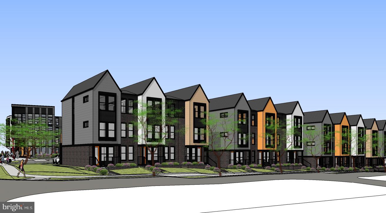 Welcome to The Towns on Grove, a new contemporary townhome community made up of 11 townhomes which is part of the ArtSpace Arts Campus in Downtown Silver Spring. This is a community where Art and Living meet. The Towns on Grove offers two models featuring 3 and 4 Bedroom plans. These homes offer open floor plans with generously sized rooms and an abundance of natural light. The main level has the large family room with access to the terrace deck which connects to the kitchen and dining space. The contemporary styled island kitchen has bar seating for four with Caesarstone quartz counters and painted wood cabinets; LED recessed and pendant lighting, ; White herringbone tile backsplash; and a step in pantry and two additional storage closets add to the plentiful storage. Truly a place to cook and entertain! The dining room features LED lighting and is open to the kitchen, yet private enough for a special occasion gathering. Up the oak stairs to the upper level, with 3 bedrooms and 2 full bathrooms: the owner's suite with engineered hardwood flooring (including in the large walk in closet!) has an en-suite bathroom with shower and a dual sink vanity– upgraded tile flooring, and tile shower surround as well as a frameless shower door. Down the carpeted hall you find two additional carpeted bedrooms and a shared hall bathroom, with tub/shower combo, completing the upper level. The laundry is also located on this level for convenience with space for side-by-side washer and dryer. Both bathrooms and the laundry space have tiled flooring. The lower level has a rear entry with access to the garage with LED lighting; the front entry faces Grove St and a sidewalk down Sligo Ave and up Grove Ave. There is a bedroom on the lower level, prewired for a ceiling fixture or ceiling fan, and a full bathroom. The lower level spaces have engineered hardwood floors and tile flooring in the full bathroom. The Towns on Grove allows you to write your own story and living life to the fullest. Ask about available upgrades and options!